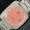 USED ORIENT AUTOMATIC 46943 VINTAGE JAPAN MENS PEACH COLOR DIAL WATCH A702224-5