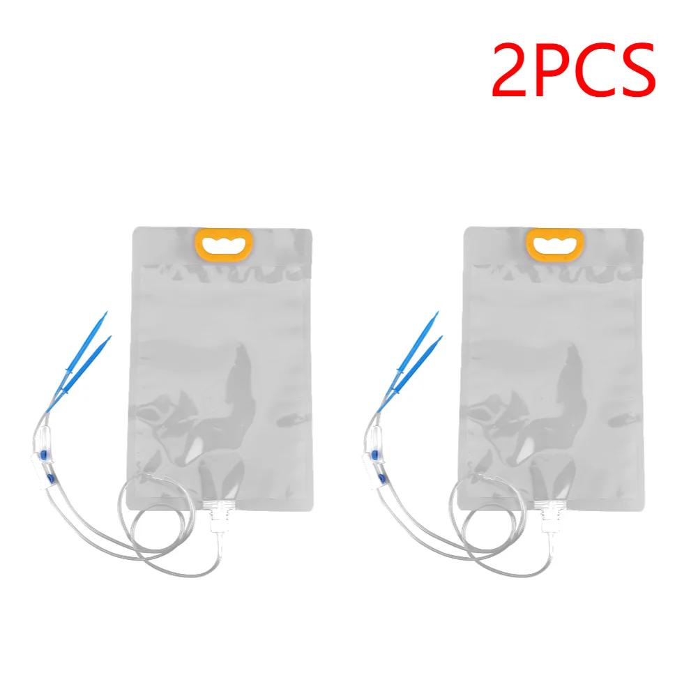 3.5L Automatic Watering Dripper Infusion Bag Adjustable Plant Drip Irrigation System Home Garden Self Watering Planter Water Bag