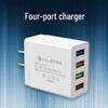 Universal Multi-Port USB Charger for Fast Charging Android Devices - Compatible with Huawei, Xiaomi, Vivo, and OPPO Phones