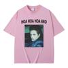 2026 New The Twilight Saga Edward Cullen "Hoa Hoa Hoa Bro" Meme Graphic‑Print Unisex Casual Short‑Sleeve Women And Men T-Shirt