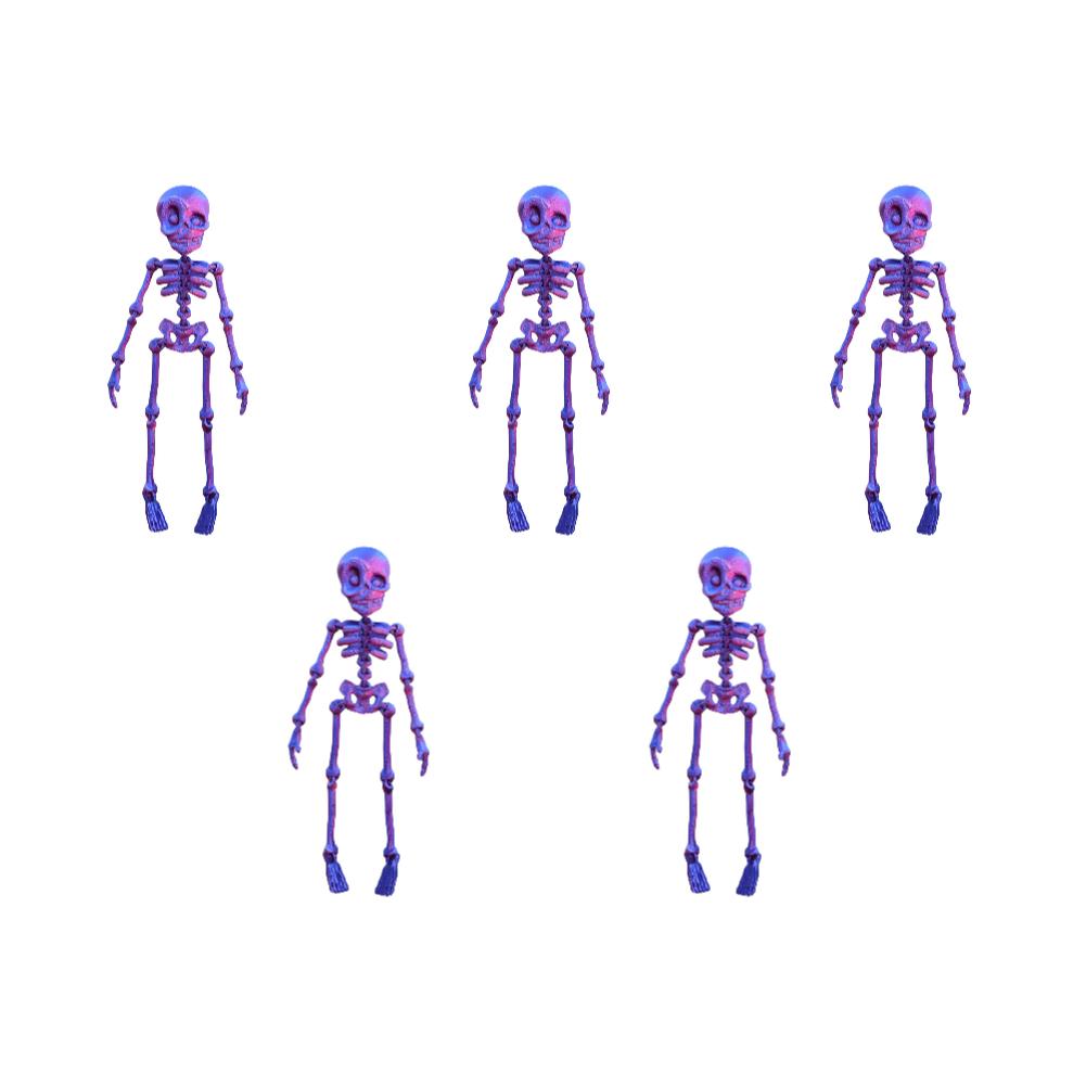 Halloween Funny Gothic Skull Magnet 3D Printed Horror Skull Magnet Fridge Sticker for Halloween Kitchen Office Whiteboards