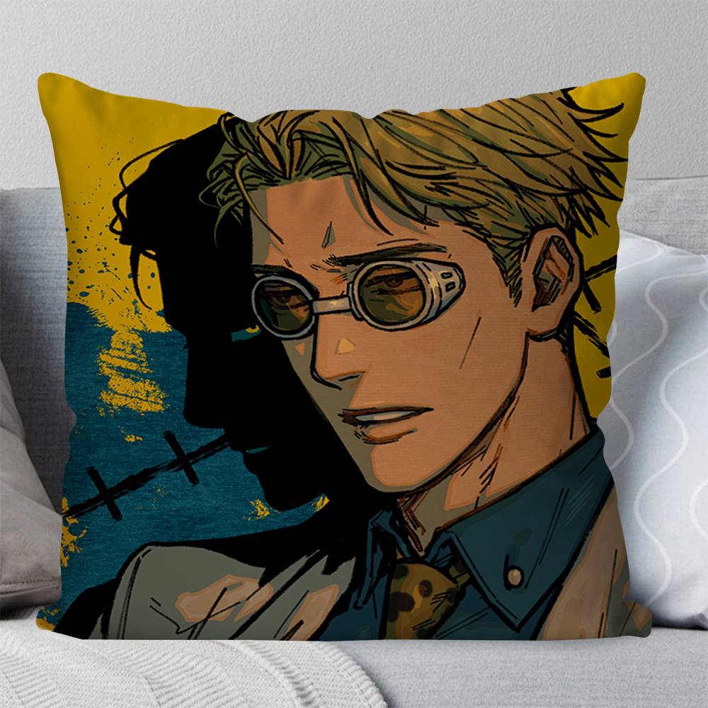 Nanami Kento Jujutsu Kaisen Anime Pillow Case Square Pillow Bedroom Sofa Leisure Comfort Cushion Car Living Room Home Decoration