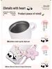 Sakura Panda 2024 Insulated Water Bottle with Lid - Large Capacity for School, Mini Cup for Girls