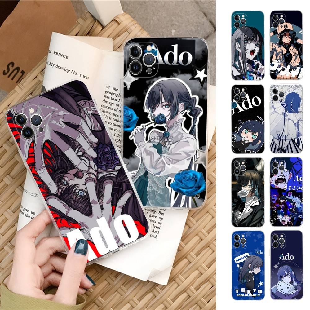 Virtuelle Sängerin Ado Handyhülle Für IPhone 17 16 15 Plus 14 13 Mini 12 11 Pro Max Weiche Hülle