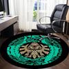 Legend of Zelda Office Round Area Rug,  Under Office Chairs Bedroom Living Room Home Decor A0908171