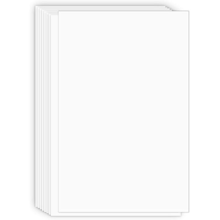 Half Letter Size Paper, 5.5 x8.5, 100gsm, White, 100 Sheets 1