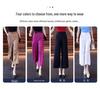 Women's Summer Drapey Wide-Leg Suit Pants, 2025 New, Versatile & Casual, Thin Nine-Point Straight Fit