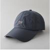 Quick Dry Baseball Cap with Letter Embroidery & Plaid, Korean Style Spring Summer Hat for Men Women Unisex