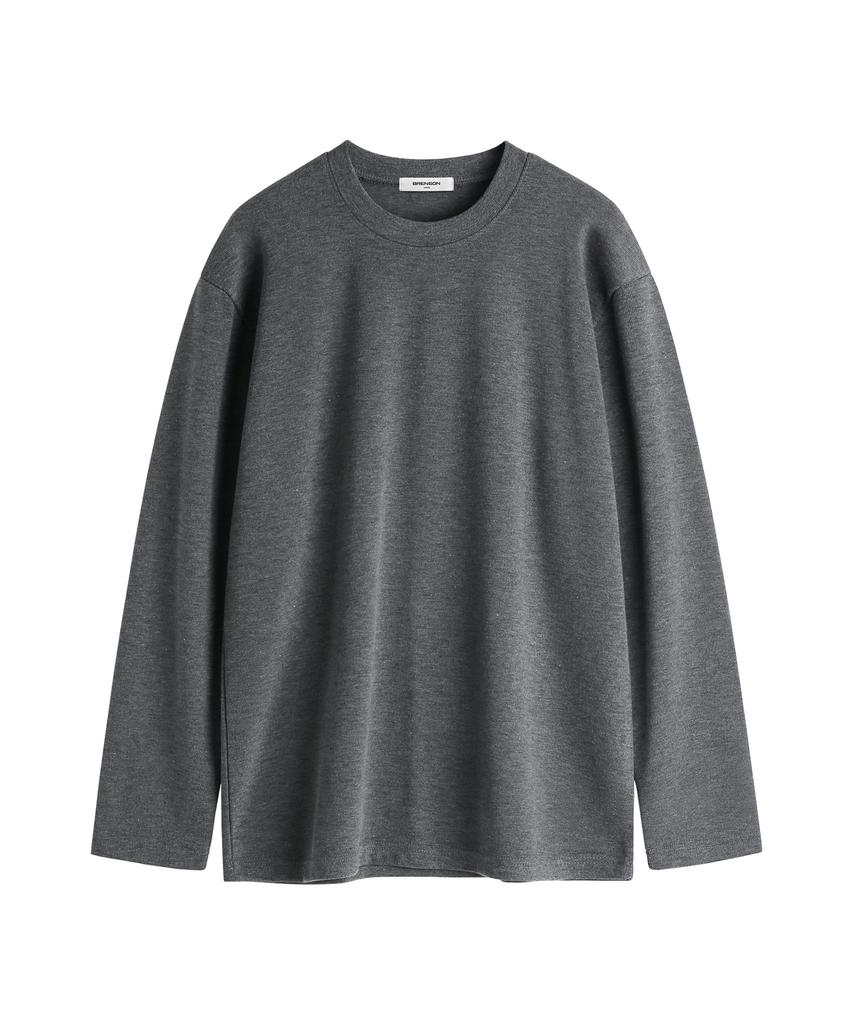 BRENSON Soft Feel Loose Fit Knit Long Sleeve Tee ( 9 Colors )