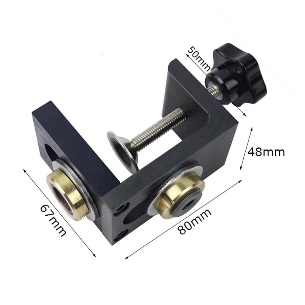 Multifunctional Woodworking Doweling Jig Kit Cabinet Furniture Hole Puncher Drill Guide Locator Household Assembly Tools