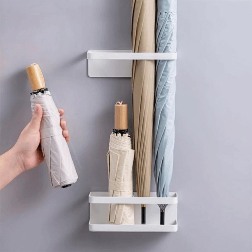 Adjustable Height Umbrella Rack No-Drill Entryway Umbrella Stand Umbrella Storage  Home Use