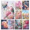 Full Embroidery Beads Printed 11CT Flower Cross Stitch Kit Home Art Decor