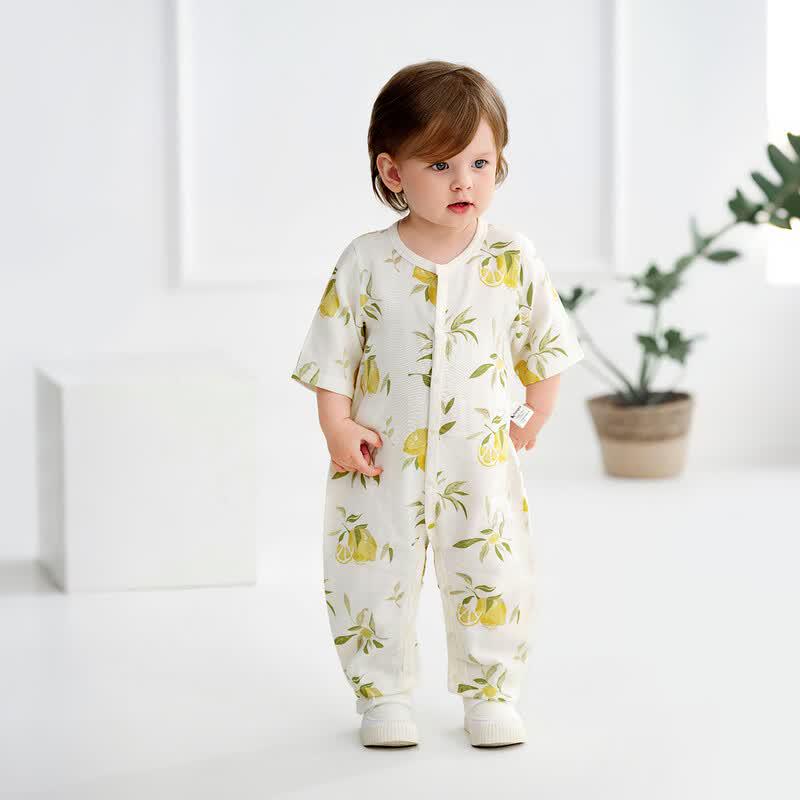 Tongtai Baby Bamboo Cotton Gauze Summer Romper
