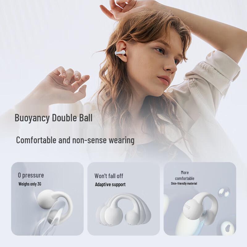 SANAG S2Pro Open-Ear Bluetooth Ear-Clip Sport Headphones