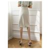 Fashionable Irregular Mid-length Skirt for Women in Spring New Temperament Sexy High Waist Hip-packing One-step Skirt