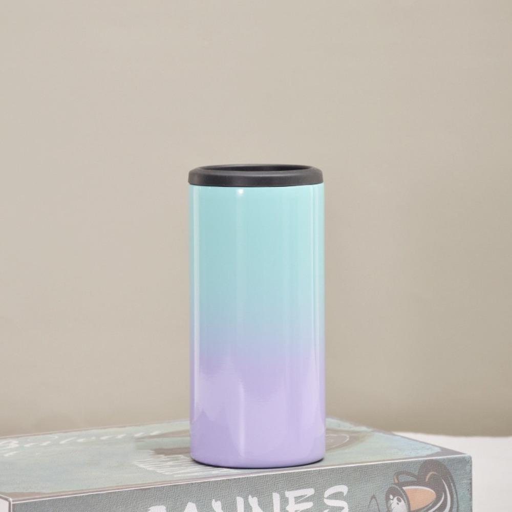 304 Stainless Steel Cola Beer Can Insulated Lids Dual Layer 12Oz Can Cooler Insulation Or Cooling High-Capacity