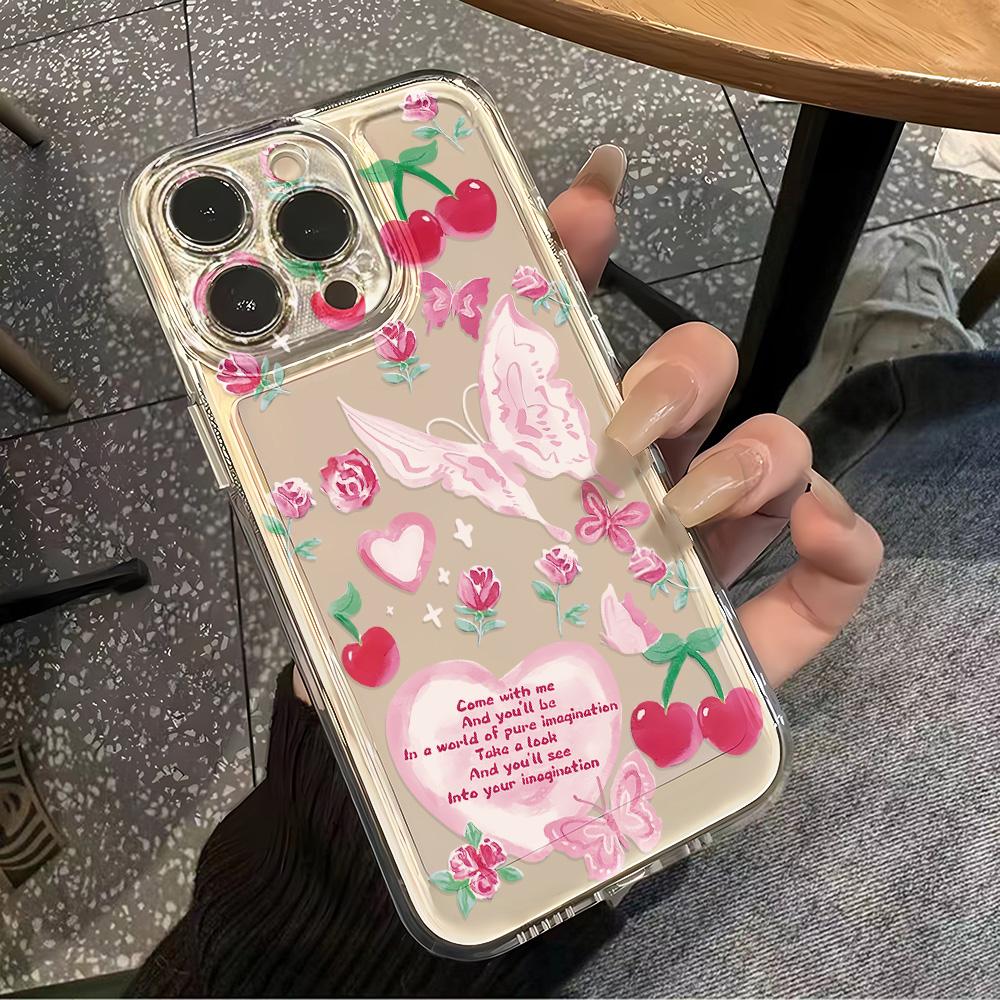 Handyhülle für iPhone 11 12 13 14 15 16 17 Pro Max Hülle Samsung A36 A56 A06 A05 A15 A55 Hülle Xiaomi 11 12 Redmi 12C Note 11 12 13 9 10 C65 Niedlich