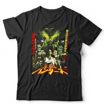 Big Trouble In Little China Asian Movie Poster Tshirt Unisex and Kids Lo Pan 80s