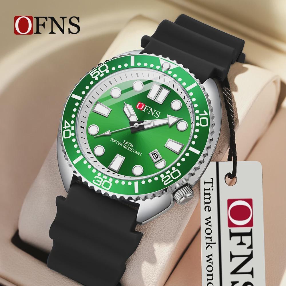 Fashion Mens Quartz Watch Silicone Band Waterproof Night Light Calendar Men's Wrist Watches