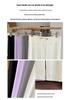 2026 Spring/Summer Maternity Ice Silk Wide-Leg Lace-Up Pants