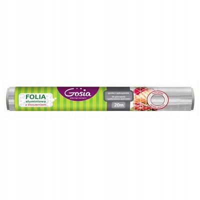 Gosia Aluminum Foil With Embossing 29 × 20 - Thick And Strong