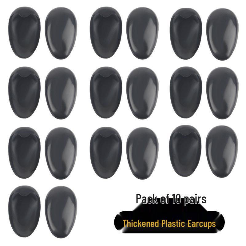 10 Pairs Silicone Ear Covers for Hair Dyeing and Deep Conditioning
