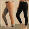 Women's Thickened Fleece-Lined Thermal Pants with Patches