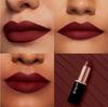 Pilgrim Matte Me Up Bullet Lipstick 4.2g SPF 30 Creamy Lightweight Bold Long-Wear Burgundy Blaze -24