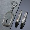 Zinc Alloy + Leather Car Key Case Cover For Hyundai Genesis G80    G70 G90 G90Rs4 Gv60 Gv80 6 7 8 Buttons Remote Key