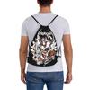 Custom T-Tekkenes Drawstring Bag Women Men Lightweight Beat 'em Up Sports Gym Storage Backpack