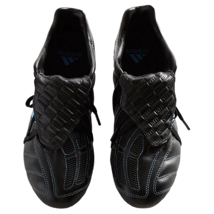 New Adidas Kith X Predator Mania Fg 'Black Blue' JR5624