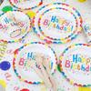 Children's Birthday Party Disposable Tableware: Paper Plates and Tablecloth for Dessert and Picnic Arrangements