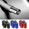 W1324Pcs Aluminum Round Car Wheel Tire Valve Caps for GTI Rline Polo Golf MK8 Touareg Passat Magotan Tiguan Jetta