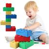 Creative Storage Box Vanzlife Building Block Shapes Plastic Saving Space Box Superimposed Desktop Handy Office House Keeping