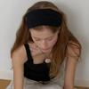 Flower Lace Wide Headband_BLACK (L262MHA020)