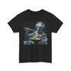 Alien Ramen Noodles Shirt Funny Japanese Food Chopsticks Outer Space Graphic Tee