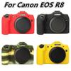 Soft Silicone Skin Case Protective Body Cover Mirrorless DSLR Camera Bag For Canon EOS R8 R7 R6 R5 R RP 70D 80D 4000D T100
