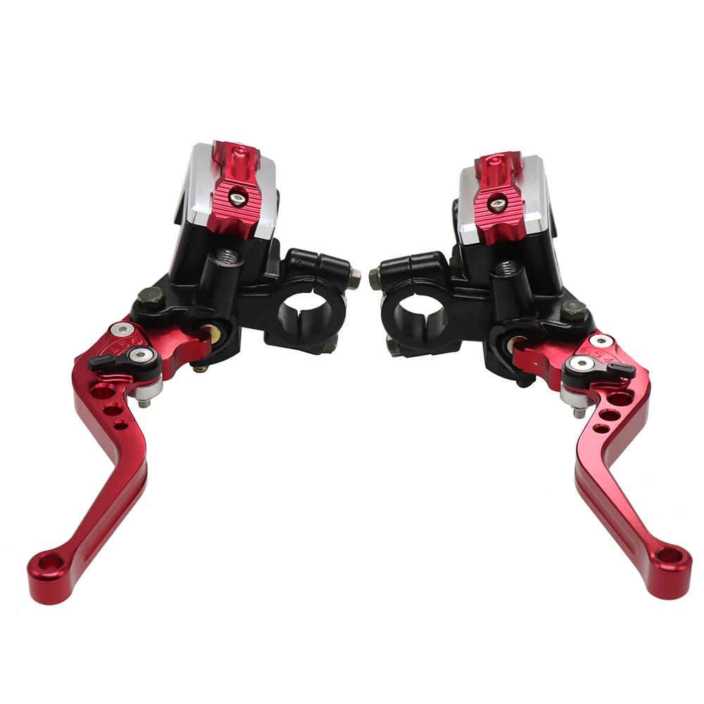 Alconstar- Bremskupplungspumpe Hauptzylinder Motorradhebel Lenker Hydraulische Kupplung 22mm für Honda Für Yamaha Für Kawasaki