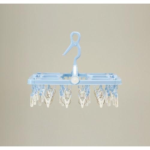 Twinmall Shine Life Slide Hanger, 38 Pinch, Blue, SL-03
