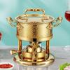 Wutuo Stainless Steel Mini Hot Pot with Portable Gas Stove