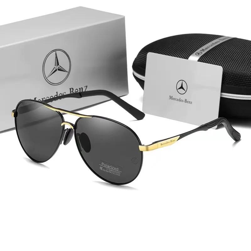 

Car Sticker Mercedes Benz A B C E V R Class A35 A45 GLA GLB GLC GLK SLK ML SL Car Leisure Men Women Polarized Sunglasses Anti Gl
