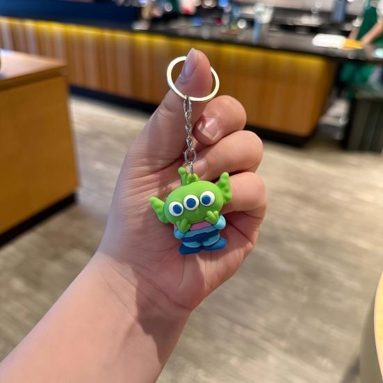 1/5Pcs Keychain Pendant, Cartoon Anime Figure Charm Key Holder, Party Favor Keychain Pendant for Children Friends Backpack Decoration