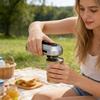 Simple To Use Electric Can Opener With Secure Opening No Manual Effort Required Perfect For Mature People And excursions