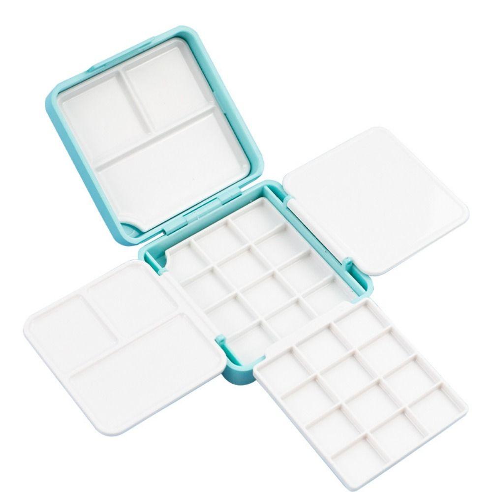 Subpackage Design Mini Portable Painting Box Portable Plastic Pigment Box  Oil Painting