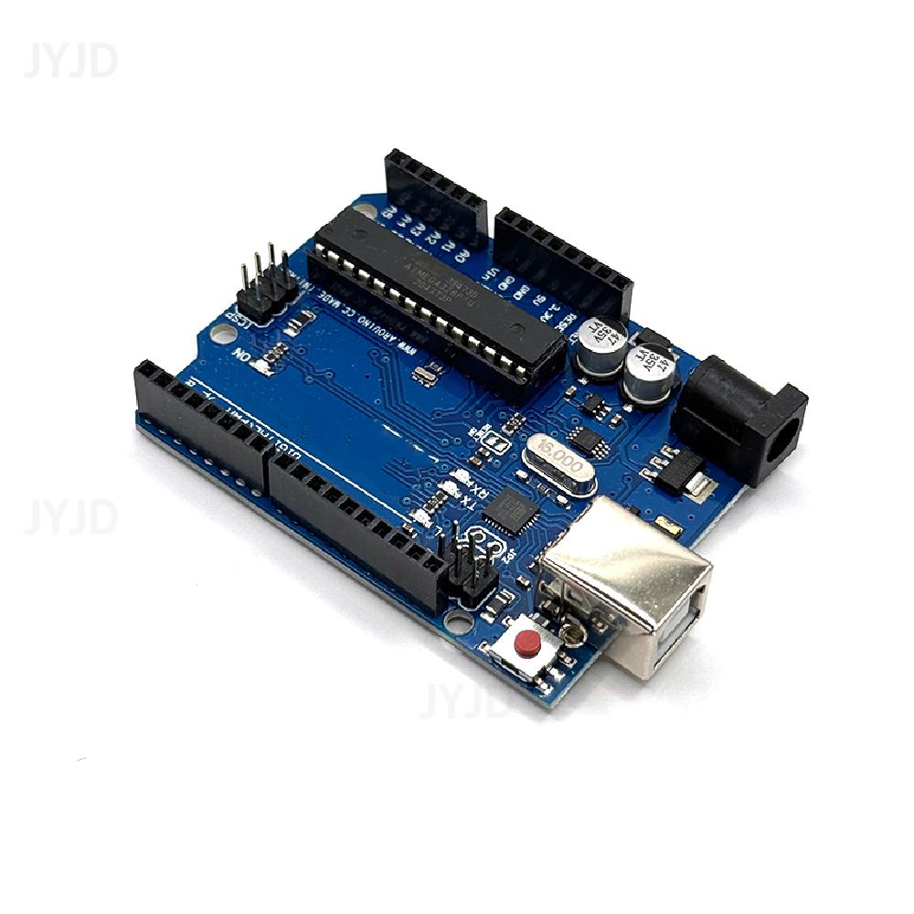 For UNO R3 Development Board ATMEGA328P CH340 / ATEGA16U2 Compatible For Arduino with Cable R3 Proto Shield Expansion Board