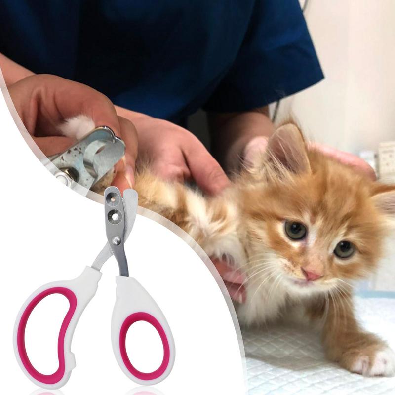 Cat Claw Trimmer Durable And Safe Nail Trimmer Cat With Double Hole Design Claw Trimmers For Indoor Cats No Lighting Required