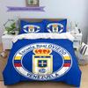 Real Oviedo Patronen Beddengoed Huisdecoratie Verjaardagscadeau (1 dekbedovertrek + 2 kussenslopen, zonder binnenkussen)