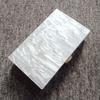 Square Shoulder Crossbody New Clutch Pearl Acrylic Evening Bag Handbags Small Chain Bags Women Transparent Elegant Luxury Brand