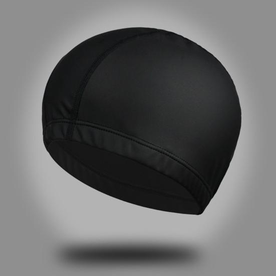 Waterproof Adults Cloth Swim Cap, Men Women Swimming Pool Hat, Non-slip Breathable Bathing Cap for Swimming, Water Activities