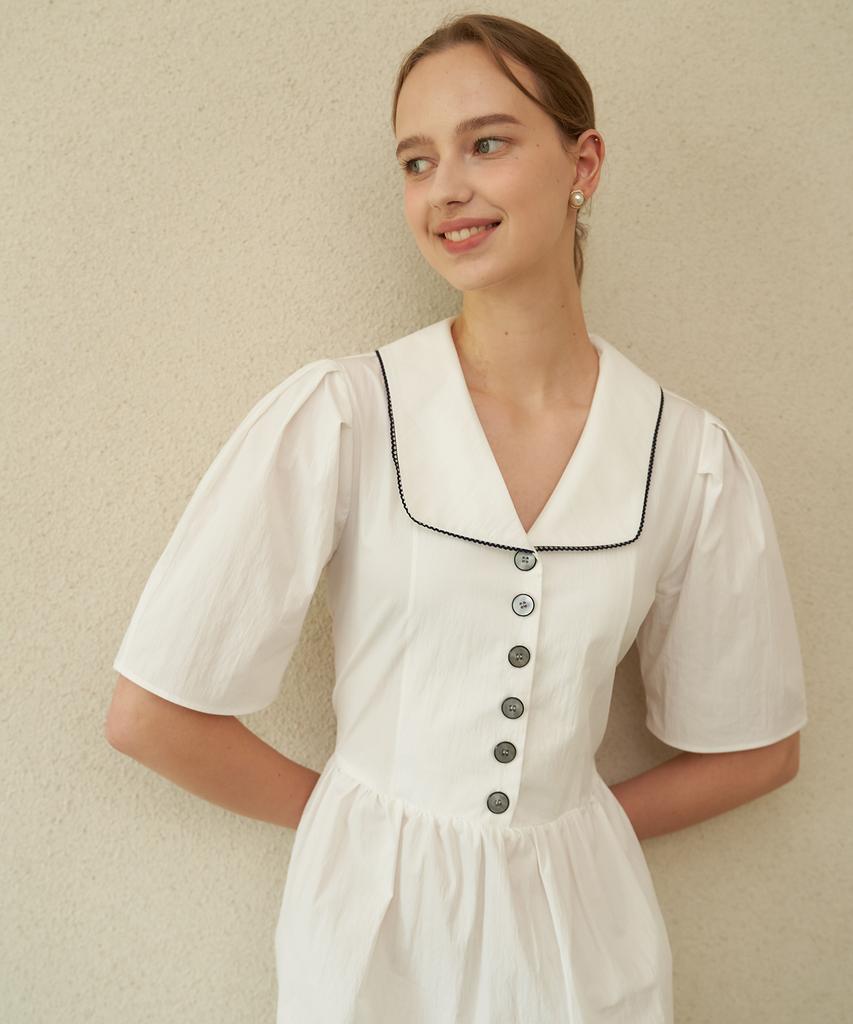 Peullobeu Amelie Dress_Wh